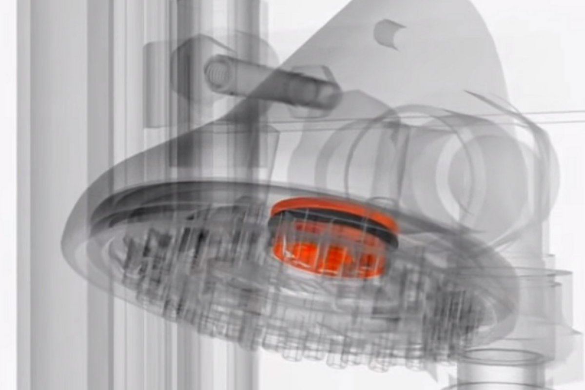 VR Head - Flow Regulator Location