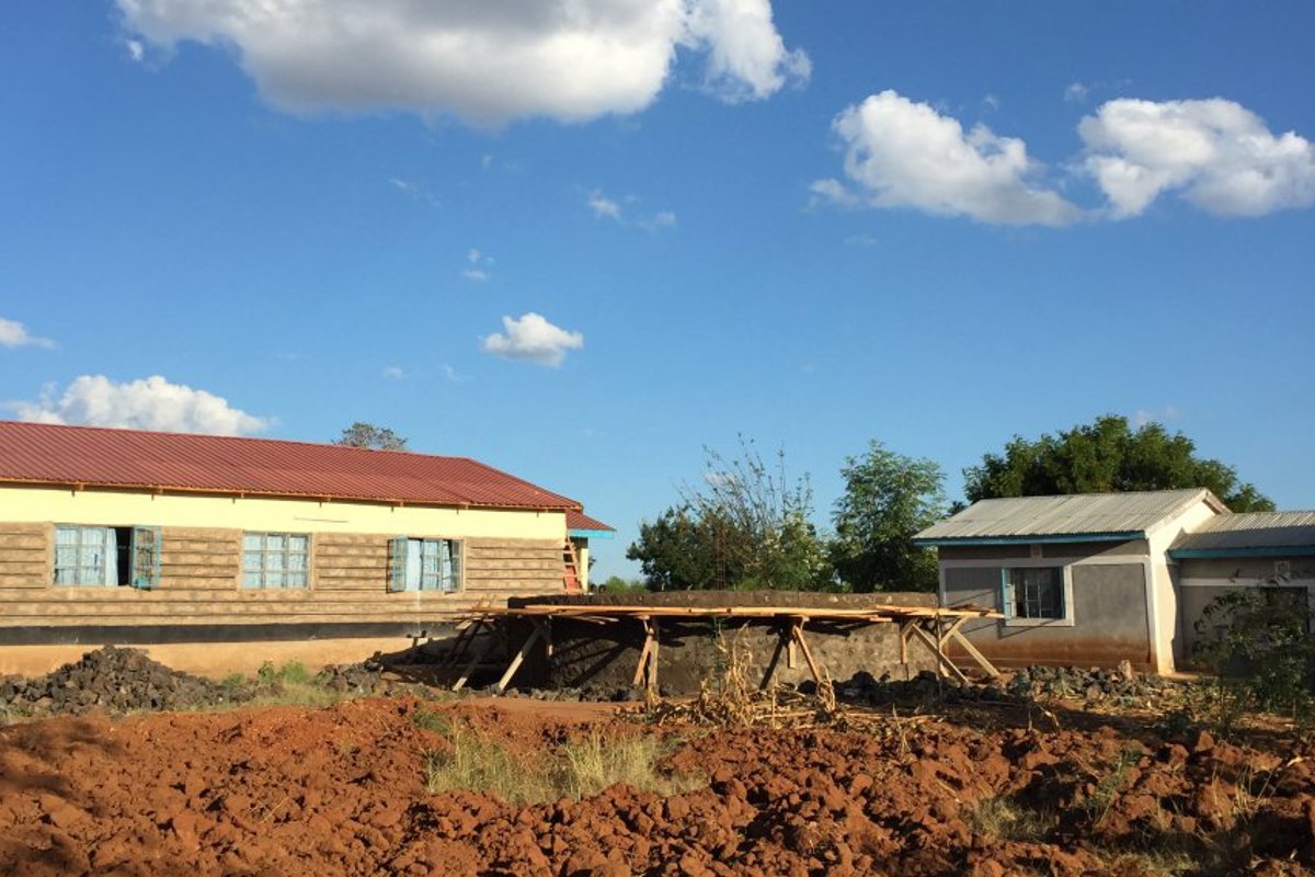 Water Tank under construction