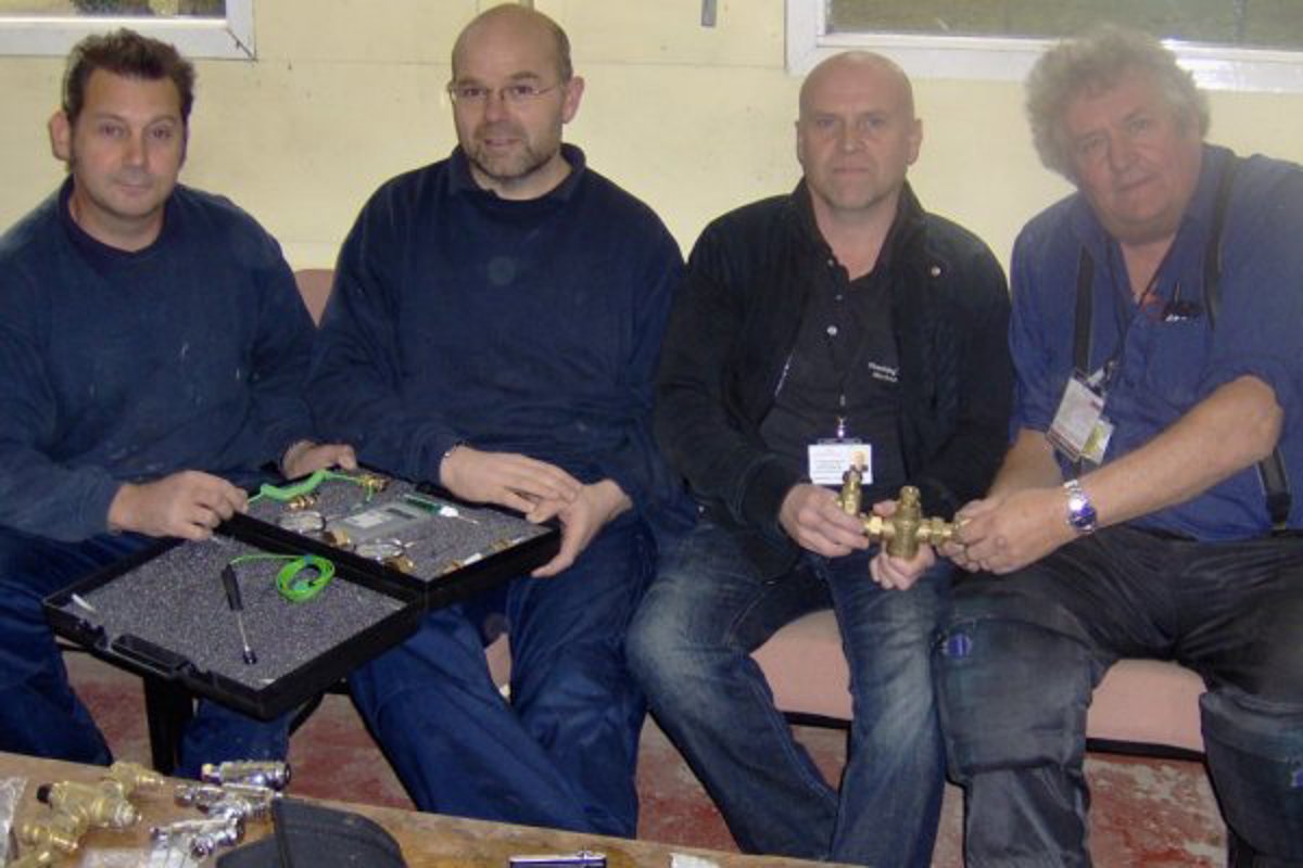 Horne Maintenance trainees