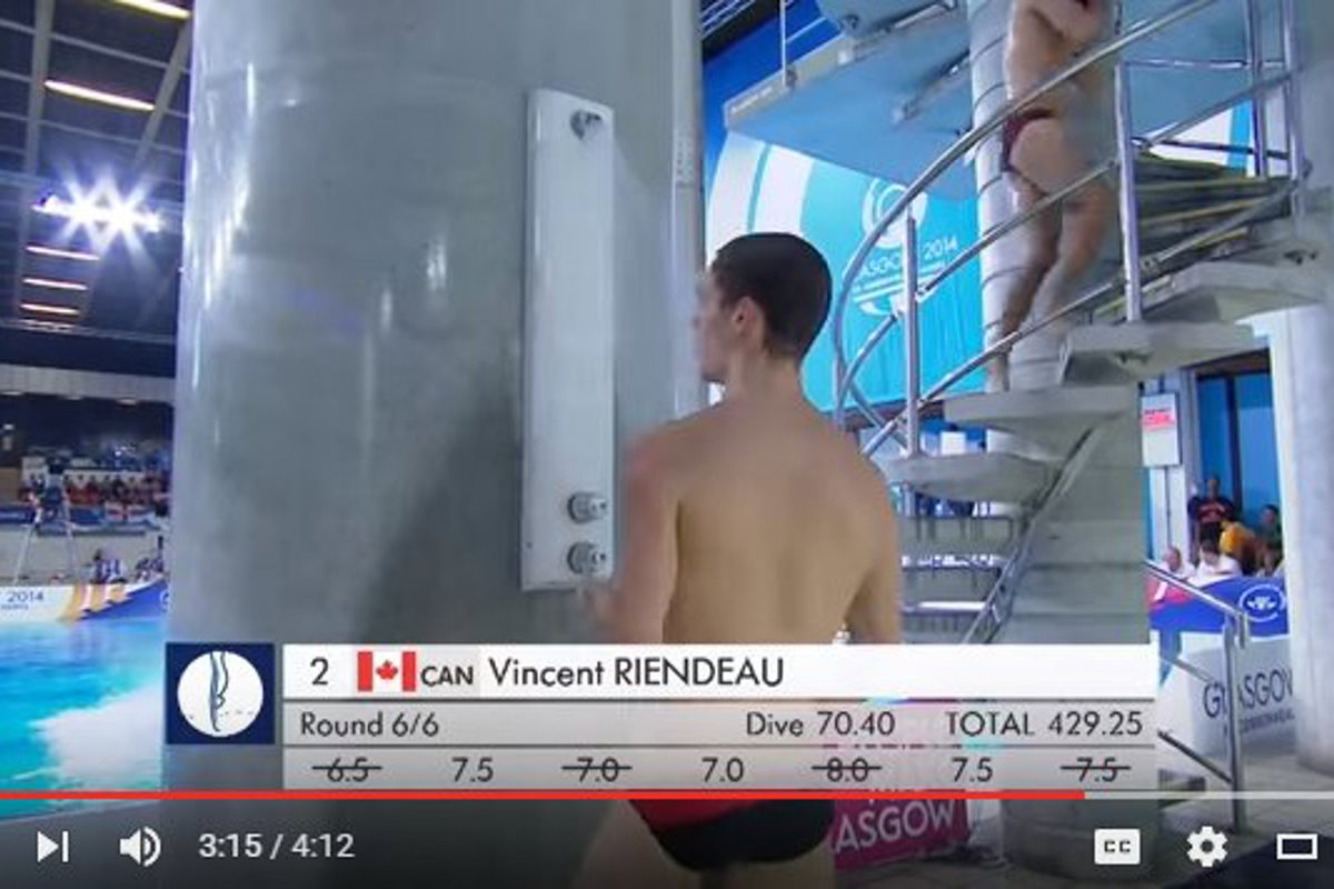 Commonwealth showers in Edinburgh