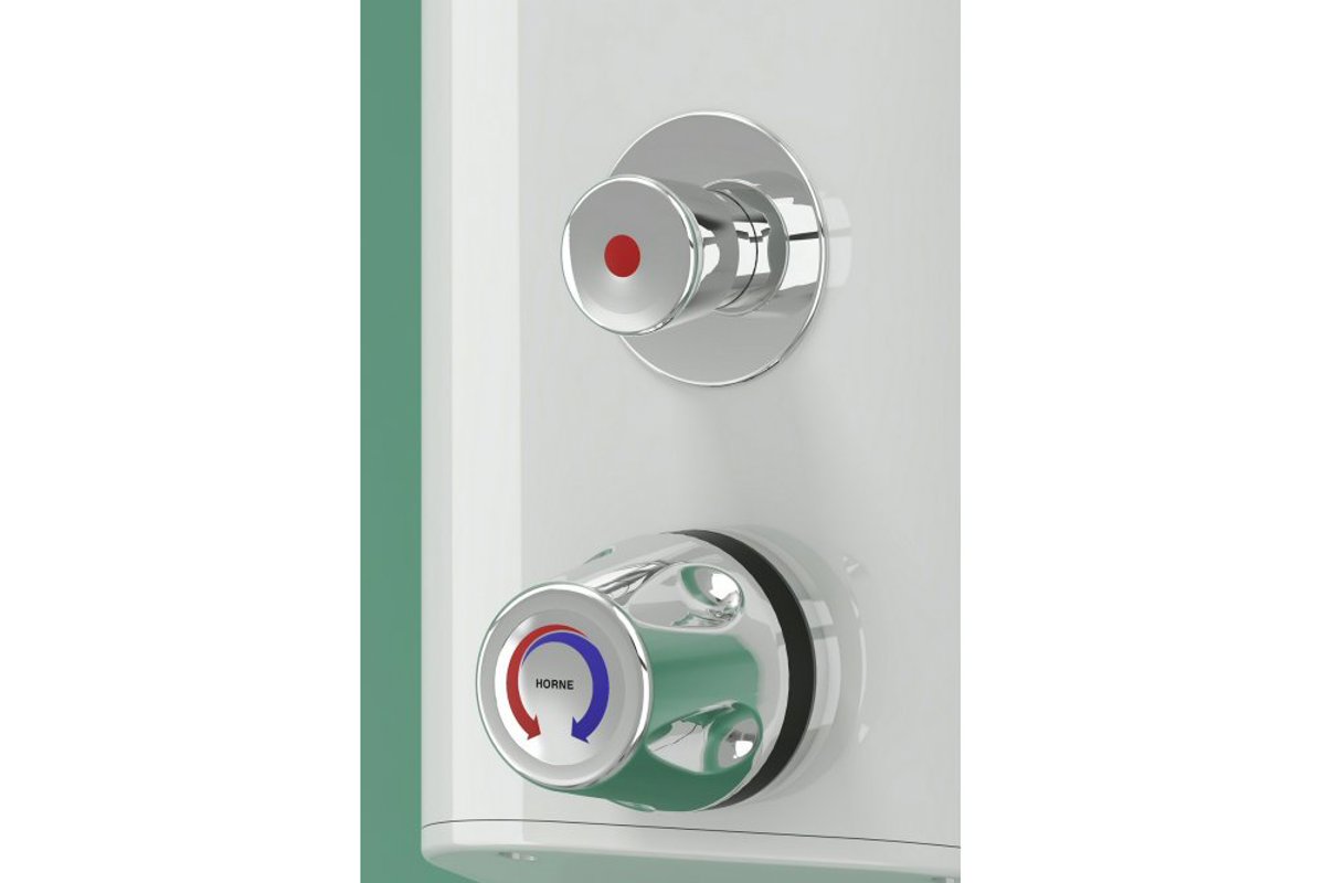 Combined temperature control with timed flow control