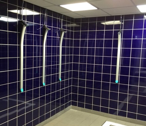 Duso installation at New Mills Leisure Centre, Debyshire