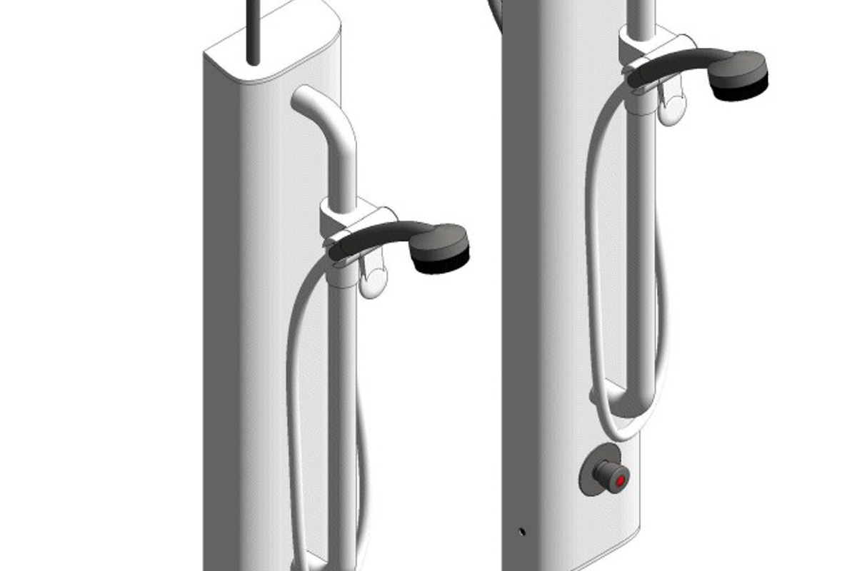 ISO Model for S407 range Horne shower panels
