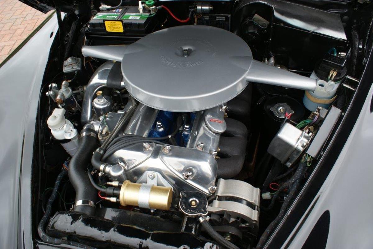 Immaculate Jaguar engine