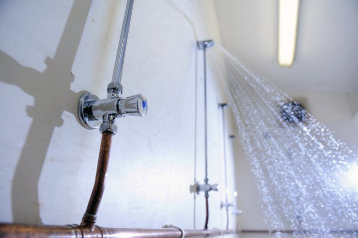 unknown origin shower equipment