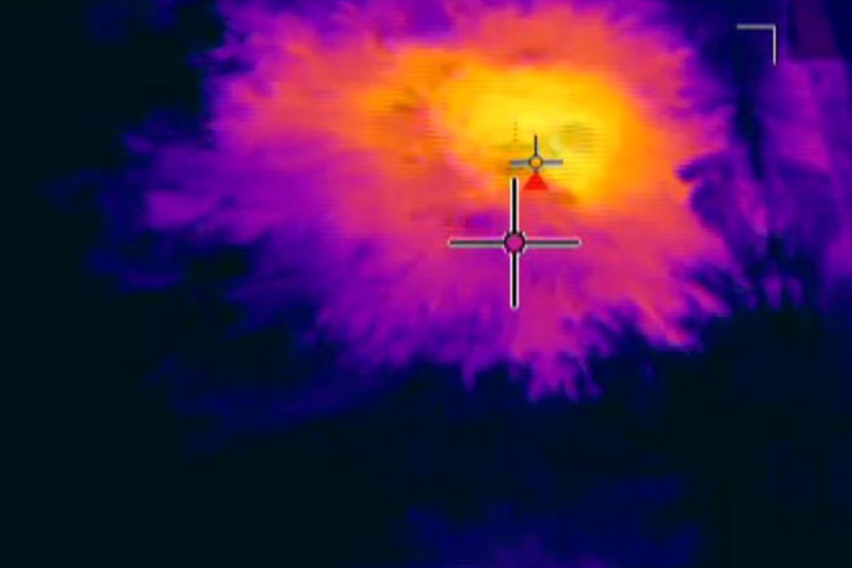 Horne Steam Injection Heater - Thermal camera footage