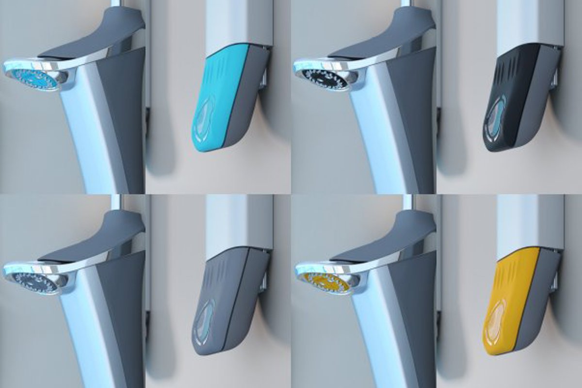 Duso paddle and spray plate colours