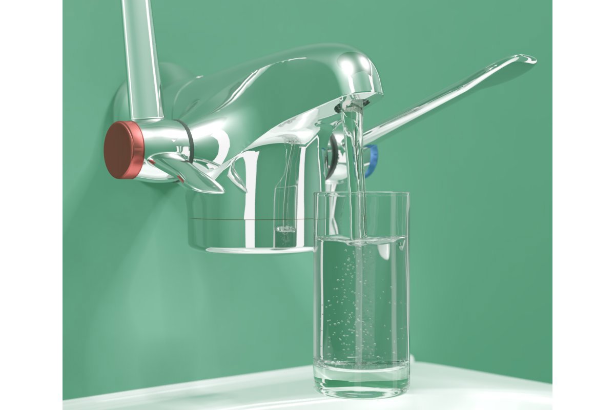 Horne Optitherm Thermostatic tap also has dedicated cold water delivery