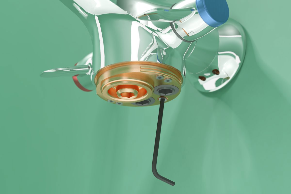 Horne Optitherm Thermostatic Tap - demounting from spigot