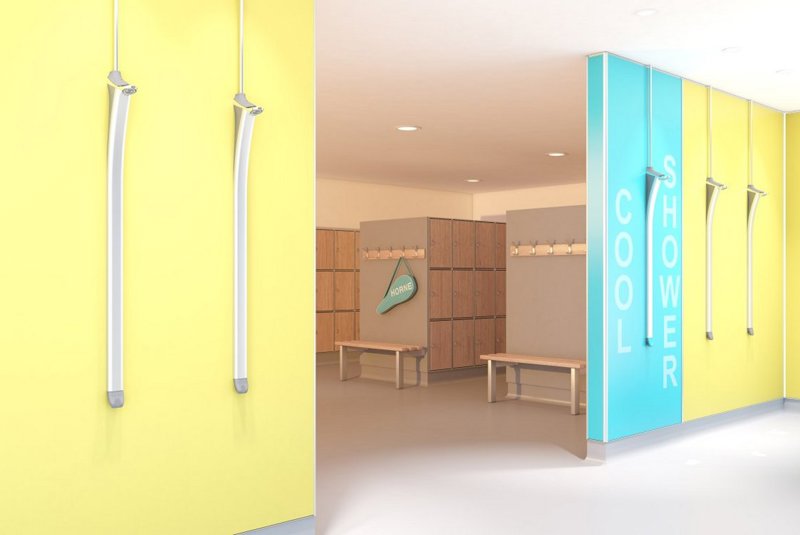 Duso Sports Changing Installation