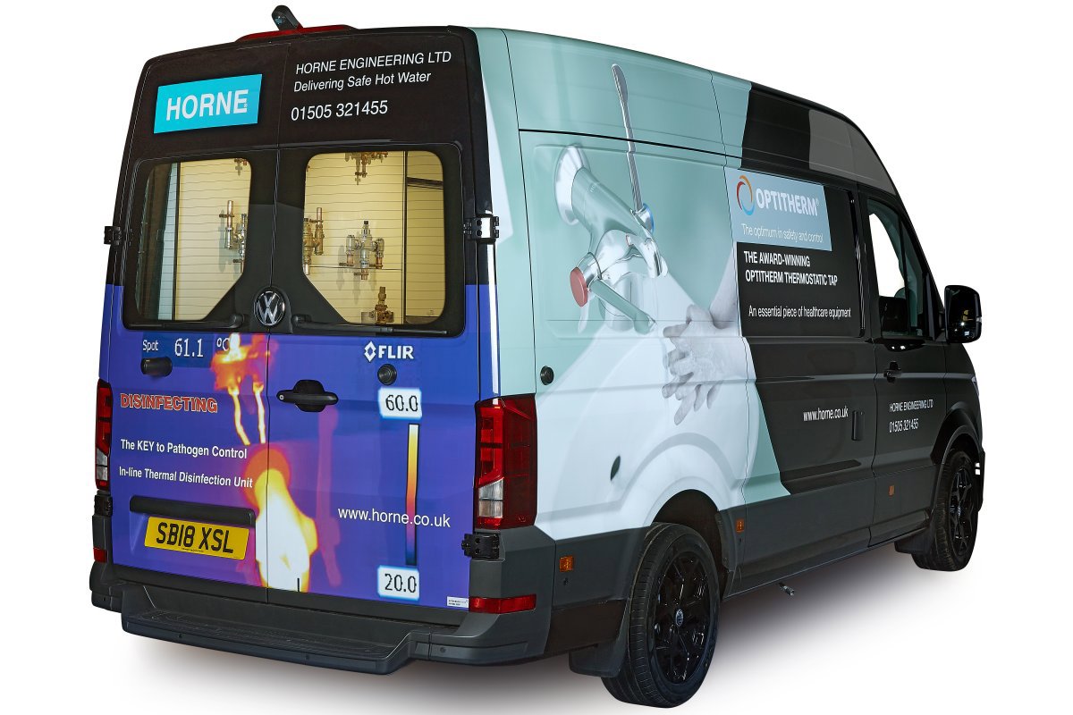 Horne Show Van 2018 - Rear and Offside