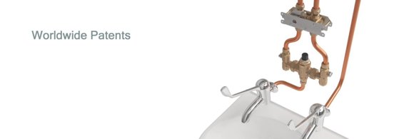Horne 15 TMV served from In-line thermal disinfection unit ILTDU