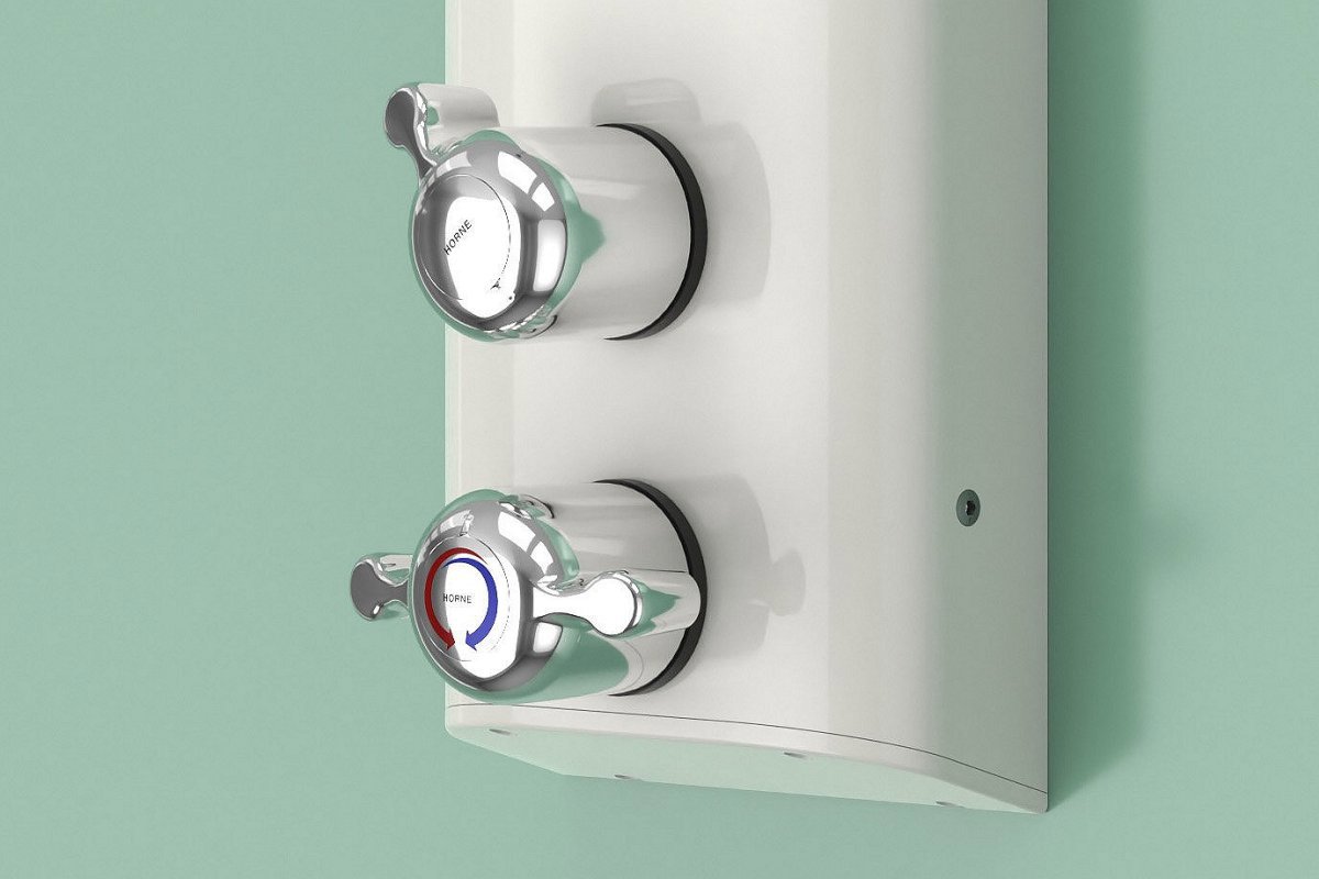 BS 8300 compliant shower control levers