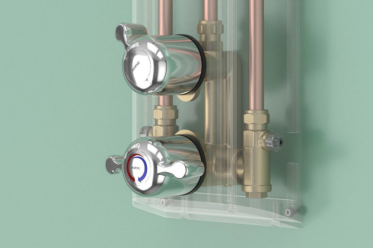 Horne TSV1 Shower valve with lever controls (in shower panel)
