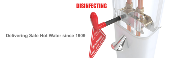 In-situ Thermal Disinfection of TSV Shower